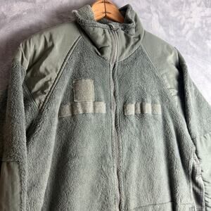 US Military Gen III Cold Weather Fleece Jacket Green Sz Large